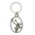 English Pewter Key Ring - Stags Head
