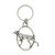 English Pewter Key Ring - Pointer Dog