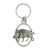 English Pewter Key Ring -  Wild Boar