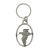 English Pewter Key Ring - Woodcock Bird