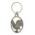 English Pewter Key Ring - Capercaillie