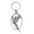 English Pewter Key Ring - Rising Pheasant