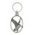 English Pewter Key Ring -  Rising Woodcock bird