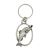 English Pewter Key Ring - Salmon Fish