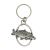 English Pewter Key Ring - Mirror Carp