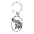 English Pewter Key Ring - Pike