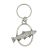 English Pewter Key Ring - Trout Fish
