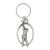English Pewter Key Ring - Gamekeeper Shooter