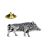 Wild Boar English Pewter Lapel Pin Badge