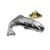 Leaping Trout Fish Pewter Lapel Pin Badge