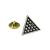 Snooker triangle English Pewter Lapel Pin Badge
