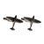 English Made Spitfire Pewter Cufflinks