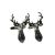 English Made Stag Pewter Cufflinks
