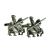 English Made Pewter Cufflinks Jousting Knight on horseback