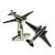 English Made Pewter Cufflinks Douglas Dakota C47 Aeroplane
