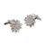 Monet Waterlily Pewter Cufflinks