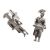 Roman Centurion Pewter Cufflinks