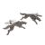 Odin's Running Wolf Pewter Cufflinks