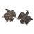 Odin's Raven Pewter Cufflinks