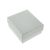 Beautiful White rigid card gift box 95x85x45mm