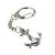Pewter Nautical Anchor & Chain Design Keyring