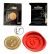 Single Wax sealing coin design 098 Smokers Pipe design