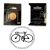 Single Wax sealing coin design 135 Racing Bike Cyclist Cycle Bicycle design