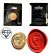 Single Wax sealing coin design 150 Diamond design (Wedding Anniversary Engagement)