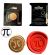 Single Wax sealing coin design 174 Pi Maths Symbol design
