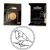 Single Wax sealing coin design 189 Red Robin Breast  Garden Bird design