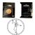 Single Wax sealing coin design 218 Anatomical Skeleton Bones Surgeons Doctors Medical Halloween design