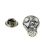 Gas Mask Steam Punk English Pewter Lapel Pin Badge