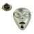 ET Alien Head Pewter Lapel Pin Badge
