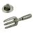 Gardeners Hand Fork Pewter Lapel Pin Badge