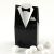 Black Tux Design Favour Box (10 PK)